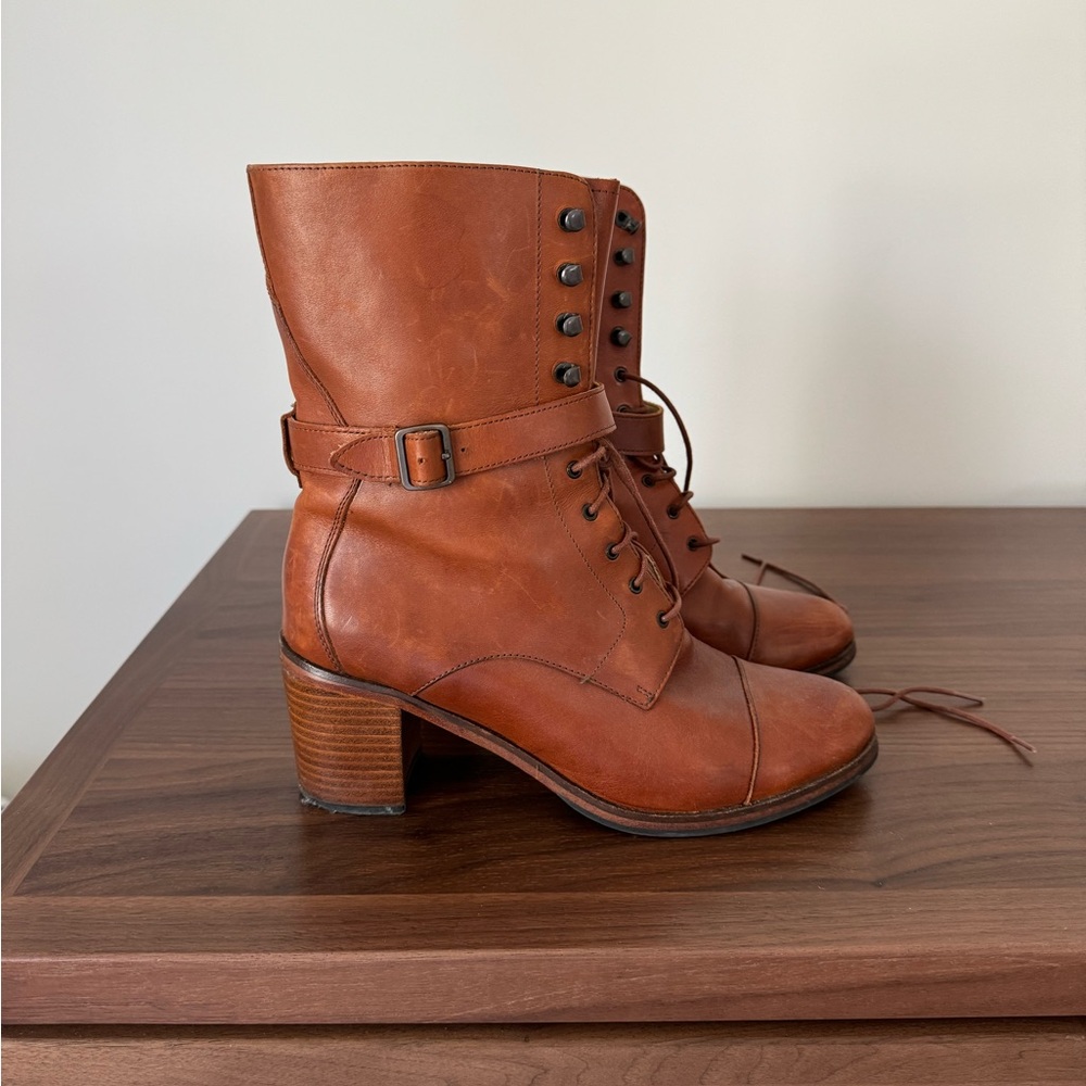 Wolverine 1000 Mile Samantha Pleet Blixen boots buckle strap